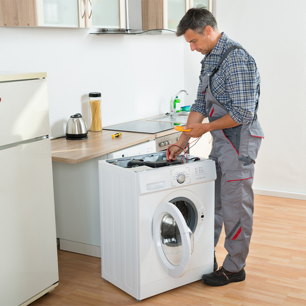 can you walk me through the steps of troubleshooting my washer issue in Derby